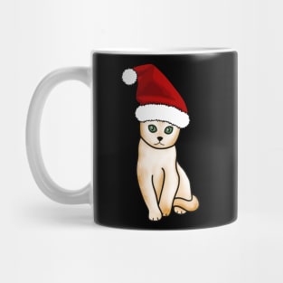 Orange Cat Christmas Mug